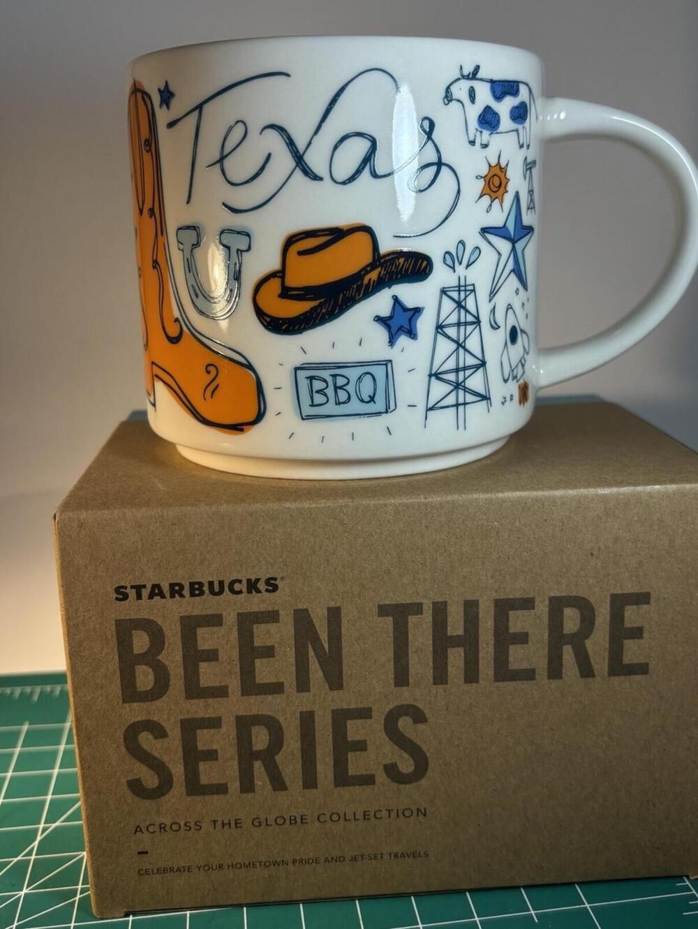 Starbucks Texas "Been There" Series Coffee Mug Across The Globe Collection 14 oz